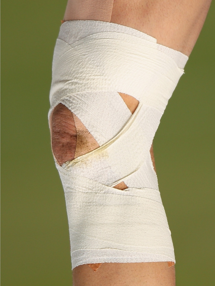 Injured knee