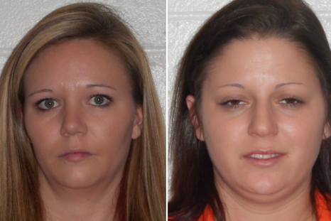 Mother Rachel Jean Stevens (l) and her partner Kayla Ann Jones beat her five-year-old son with a hammer during a horrific period of abuse leading the toddler to suffer two strokes