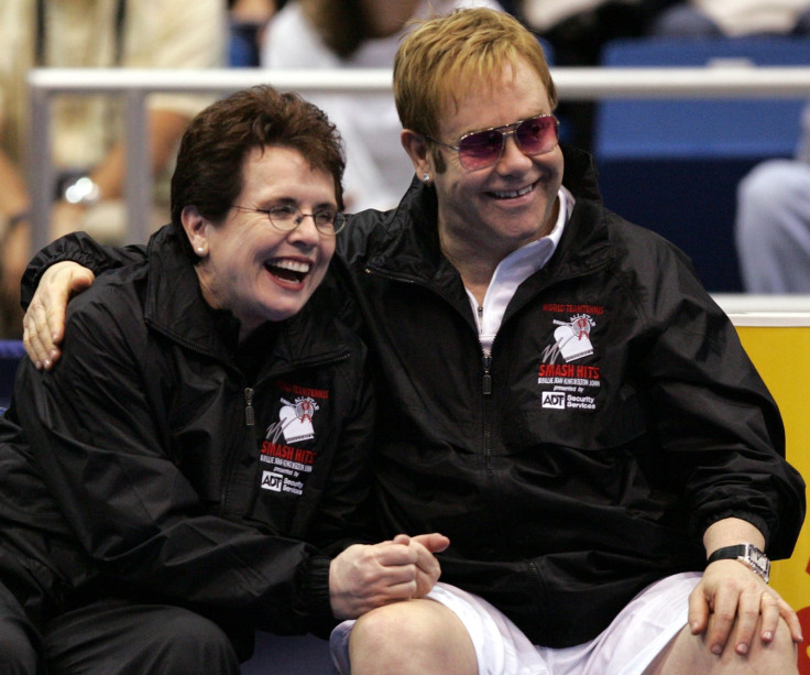 Billy Jean King, Elton John