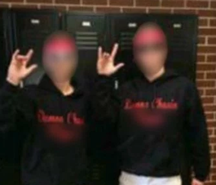 Ardmore high racist hoodies