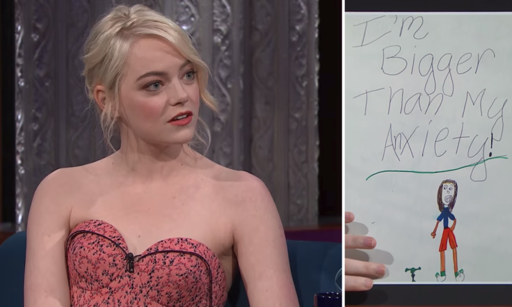 Emma Stone Anxiety