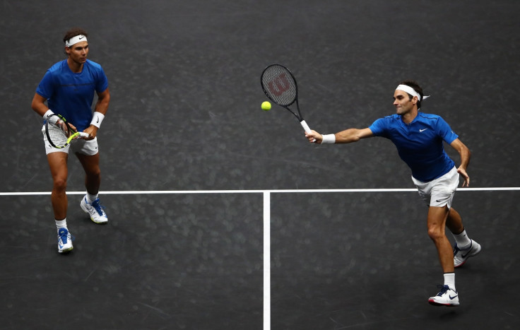 Rafael Nadal and Roger Federer