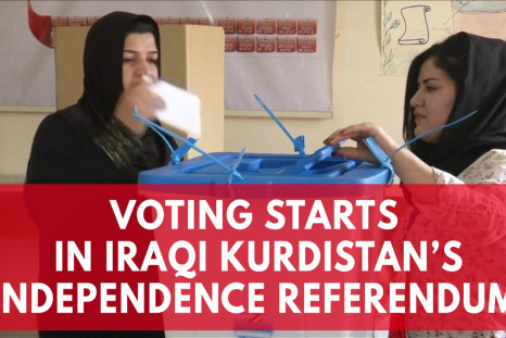 Voting Starts In Iraqi Kurdistan's Independence Referendum