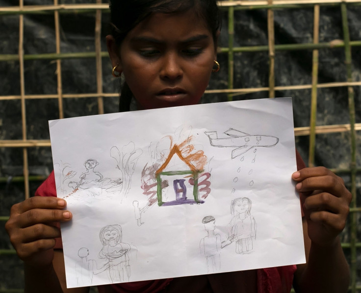 Rohingya children's drawings