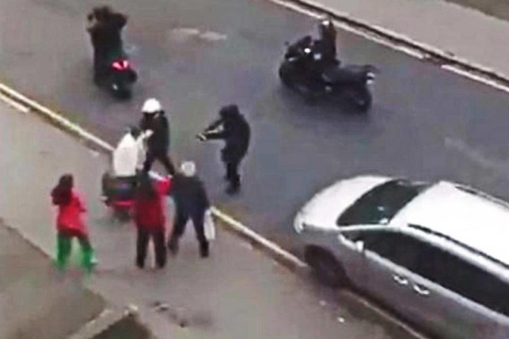 moped gang attack Thornton Heath