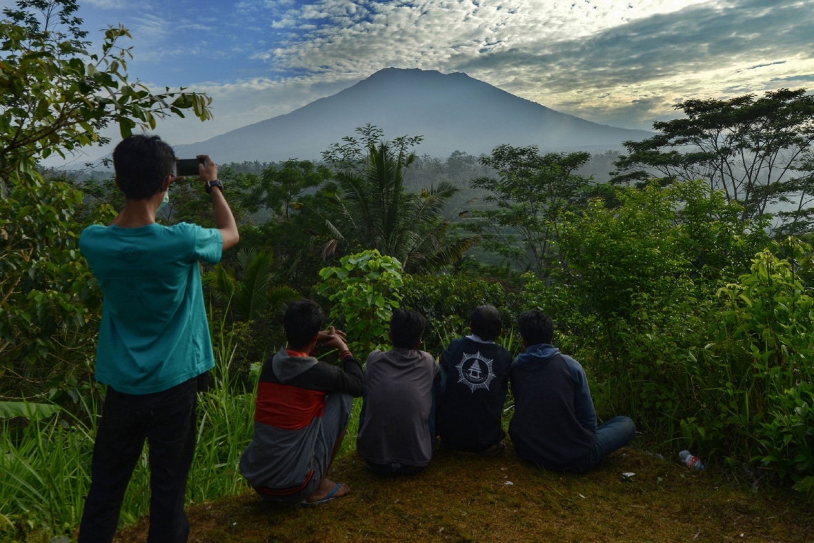 Bali volcano Mount Agung