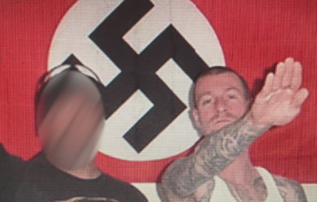 Nazi tattoo swastika