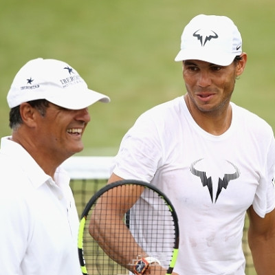 Toni and Rafael Nadal