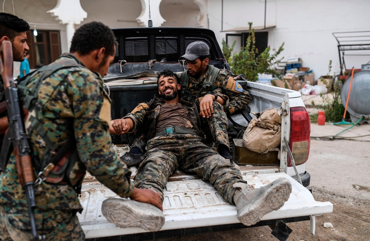 Battle for Raqqa Syria Isis