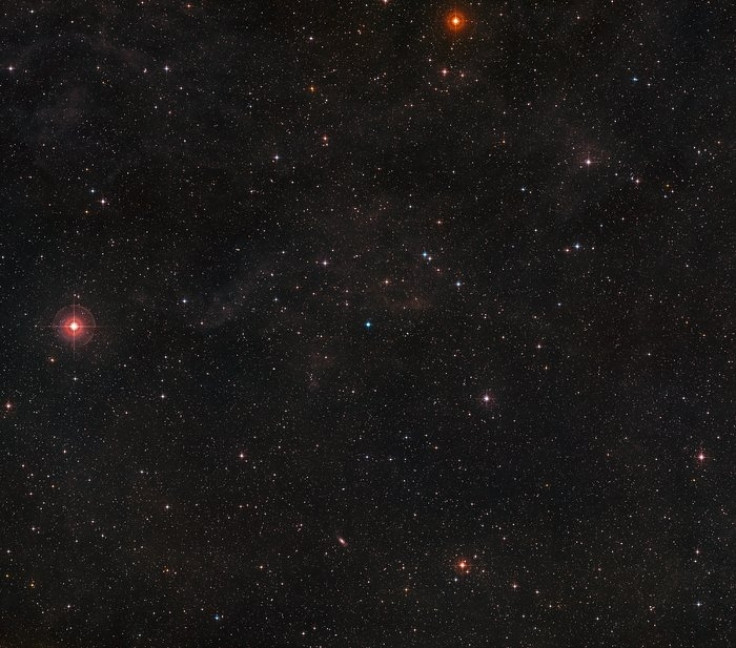 Sky around Saturn Nebula