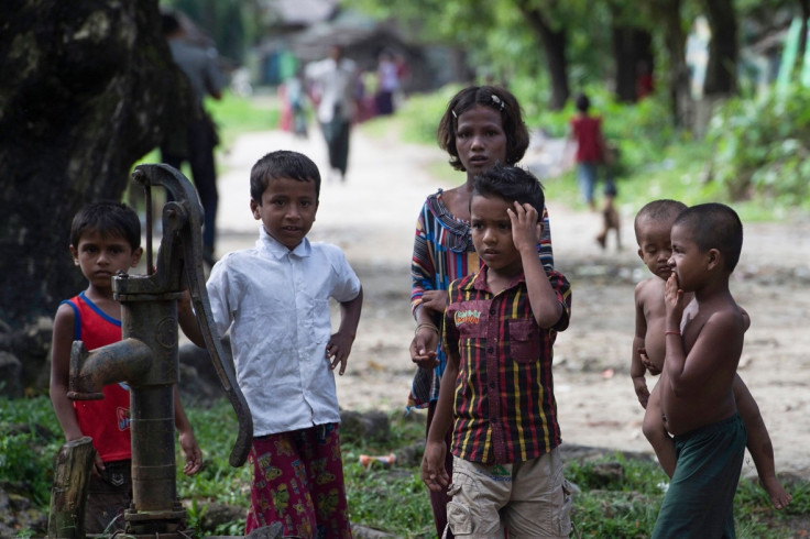 Rohingya villages Maungdaw Rakhine Myanmar