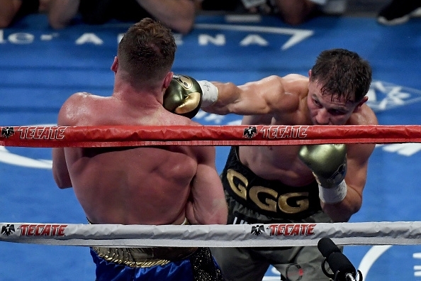 Canelo Alvarez and Gennady Golovkin Canelo Alvarez and Gennady Golovkin