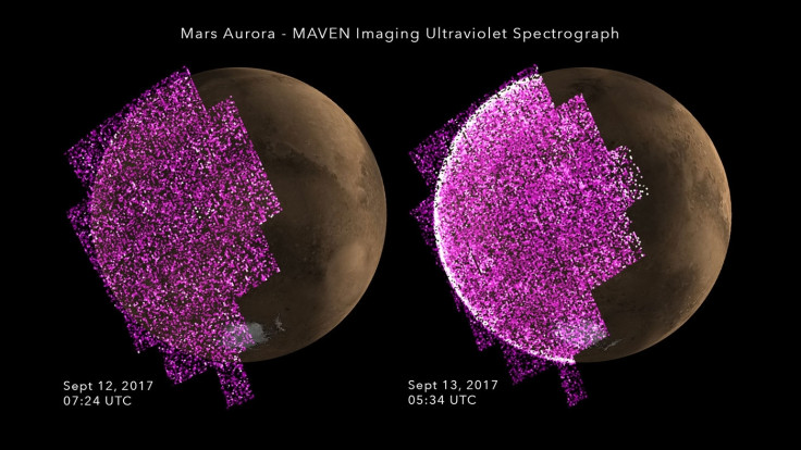 Mars radiation level