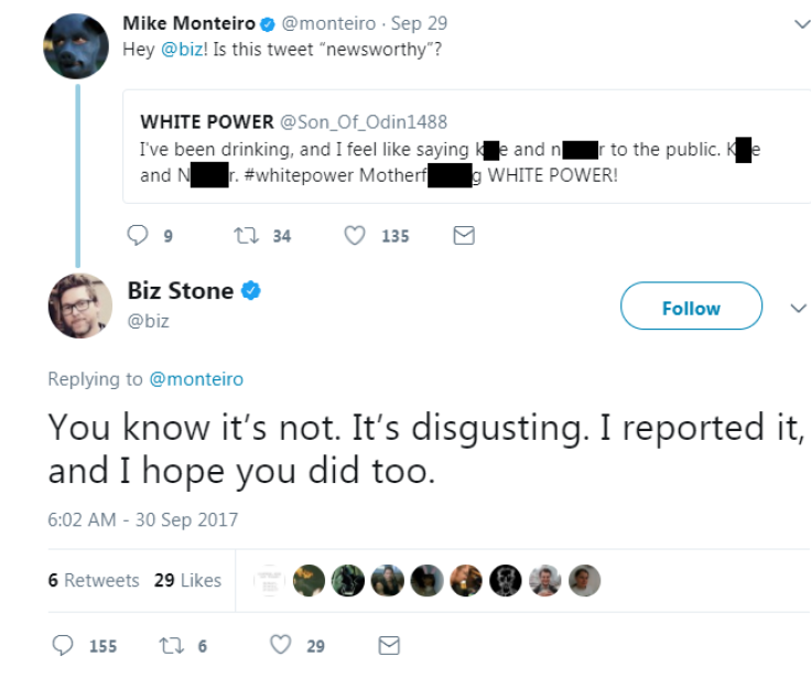 Biz Stone report Twitter