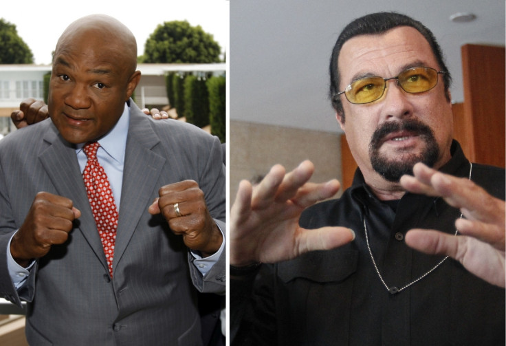 George Foreman Steven Seagal 