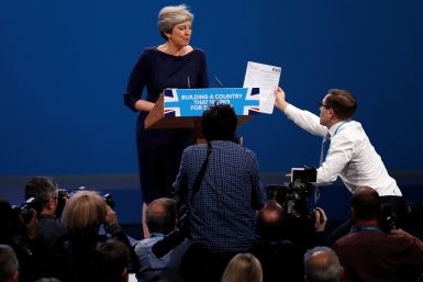 Simon Brodkin Theresa May Conservative Party Conference