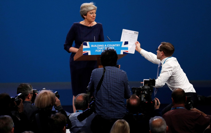 Simon Brodkin Theresa May Conservative Party Conference