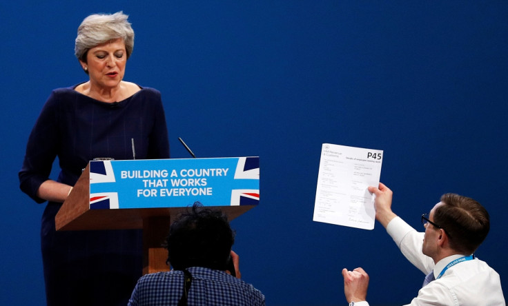 Simon Brodkin Theresa May Conservative Party Conference