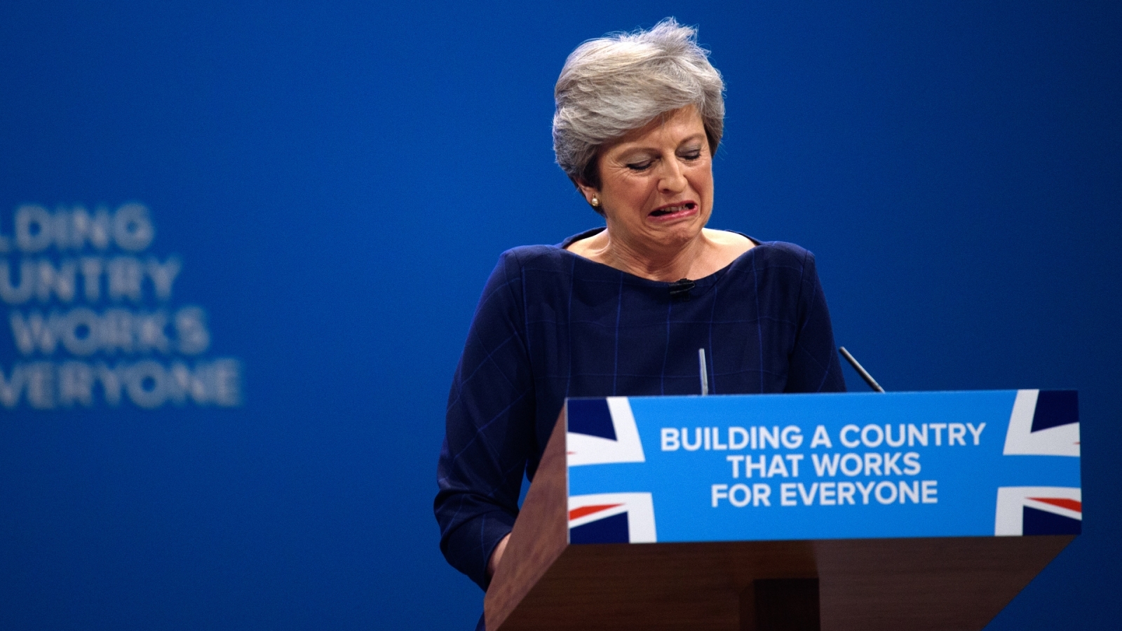 Theresa May Disaster speech