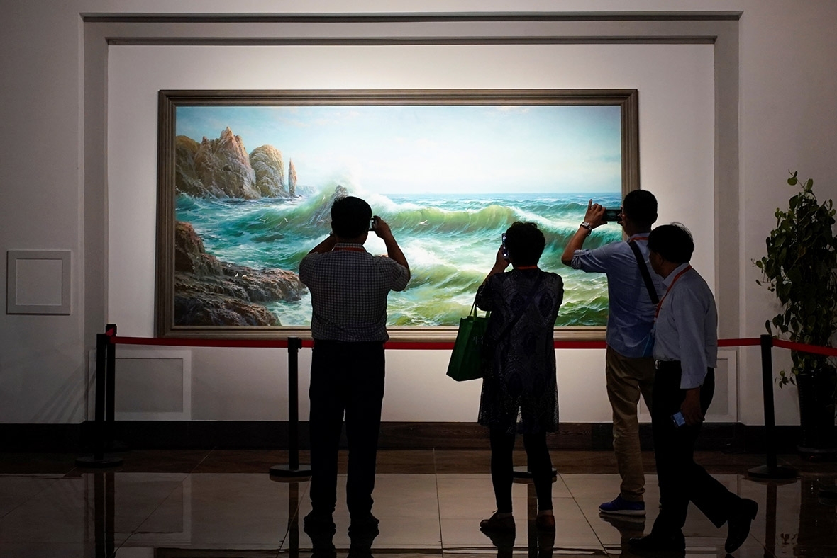 North Korea art