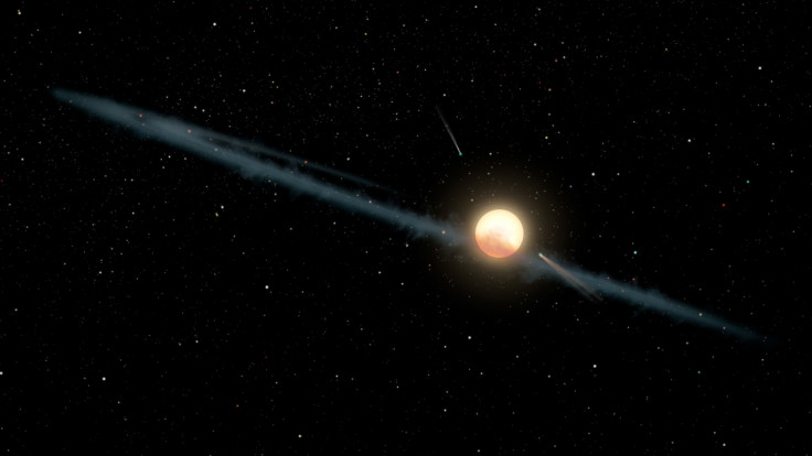 Alien megastructure star