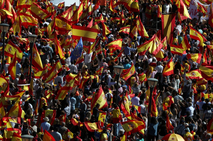 spain protest madrid union