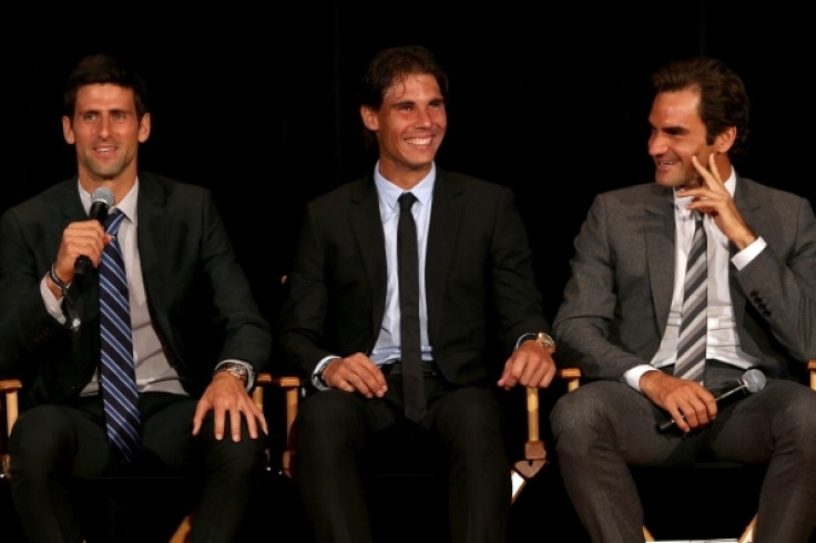 Djokovic, Nadal and Federer