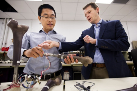 US Navy smart artificial limbs