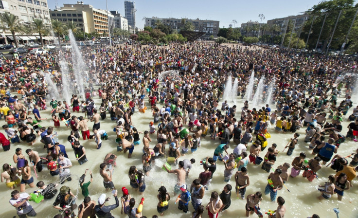 Tel Aviv water fight