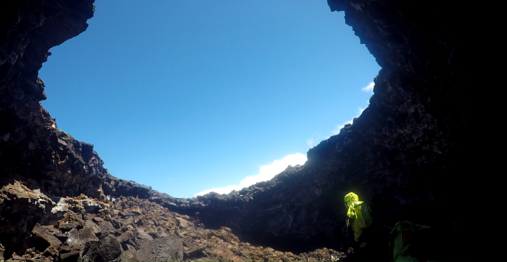 Lava tube skylight