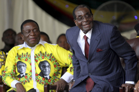 Robert Mugabe Emmerson Mnangagwa