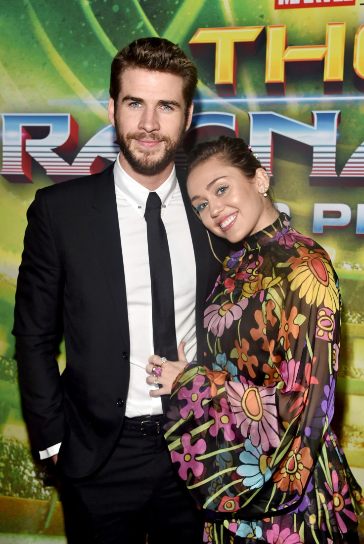 Liam Hemsworth and Miley Cyrus