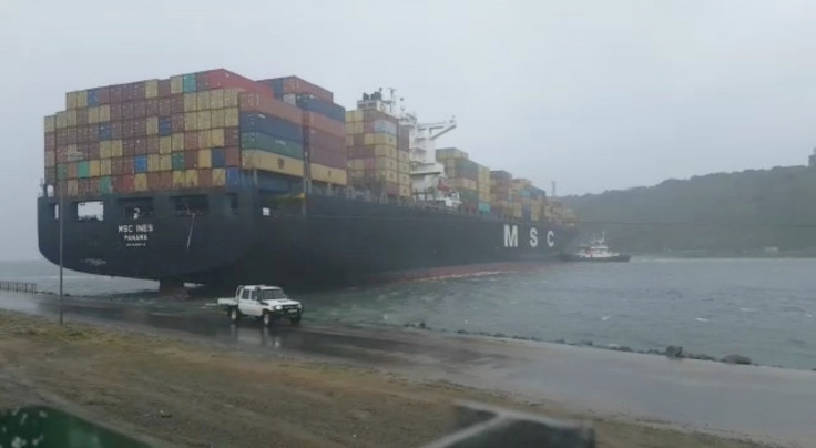 Durban Harbour Storm Container Ship Blockage