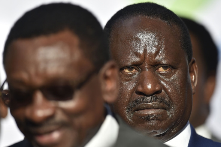 Kenya election protests Odinga