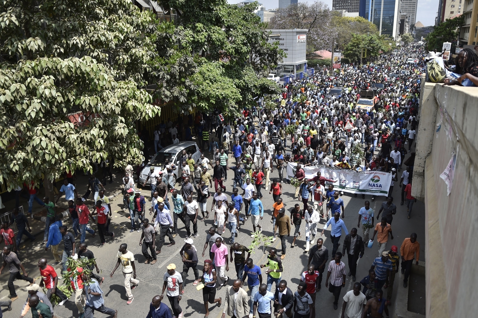Kenya election protests