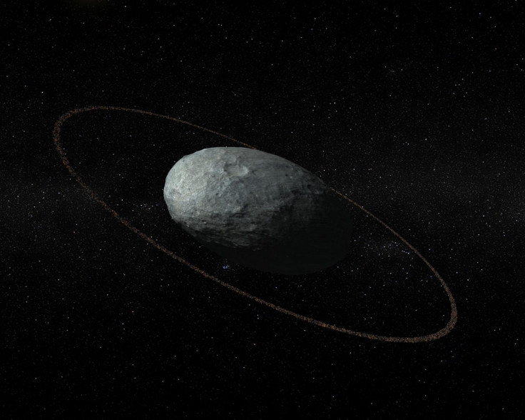 Haumea ring