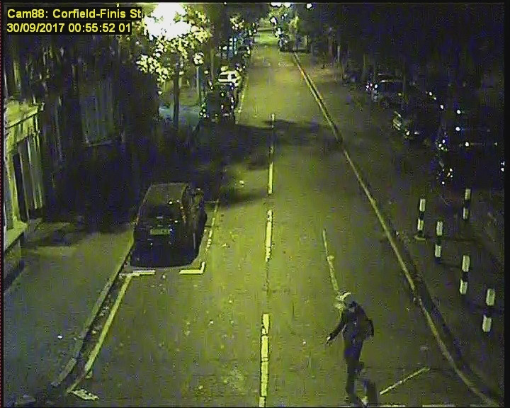 Police want to speak to the men caught on CCTV