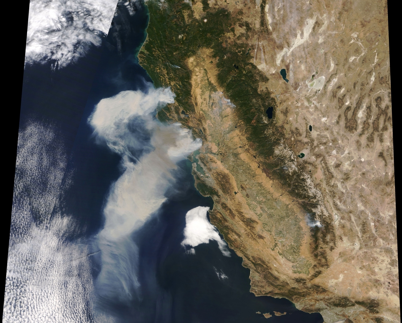 California Wildfire smoke