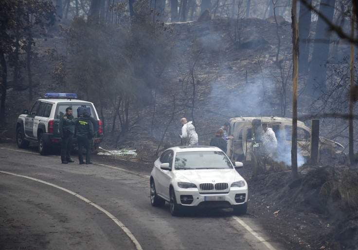 Spain fires galicia