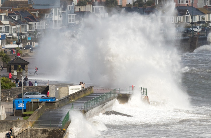 Storm Ophelia batters Britain