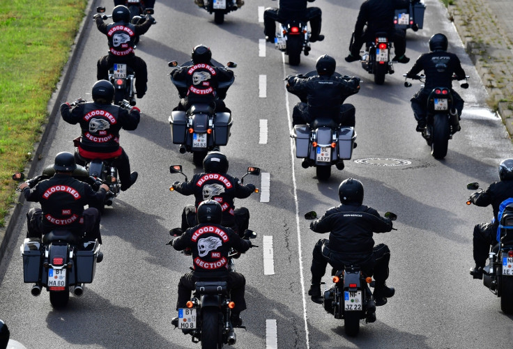 GERMANY-HELLS-ANGELS-DEMONSTRATION