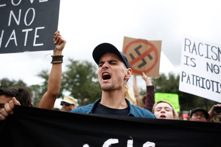 Protesters gather against Richard Spencer speech