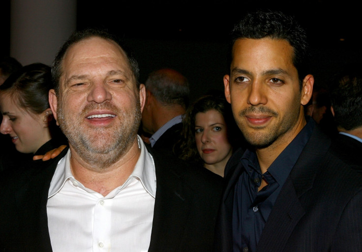 Harvey Weinstein and David Blaine