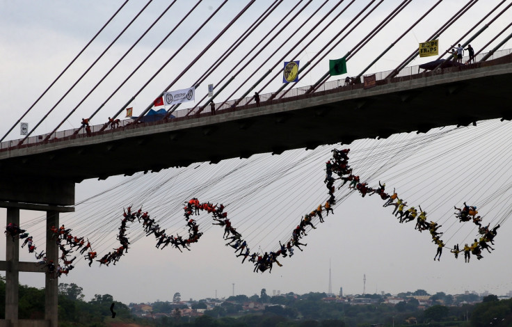 Bungee jump in Brazil