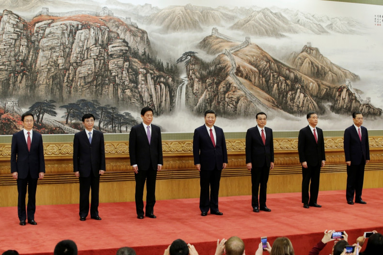 China's new Politburo Standing Committee members