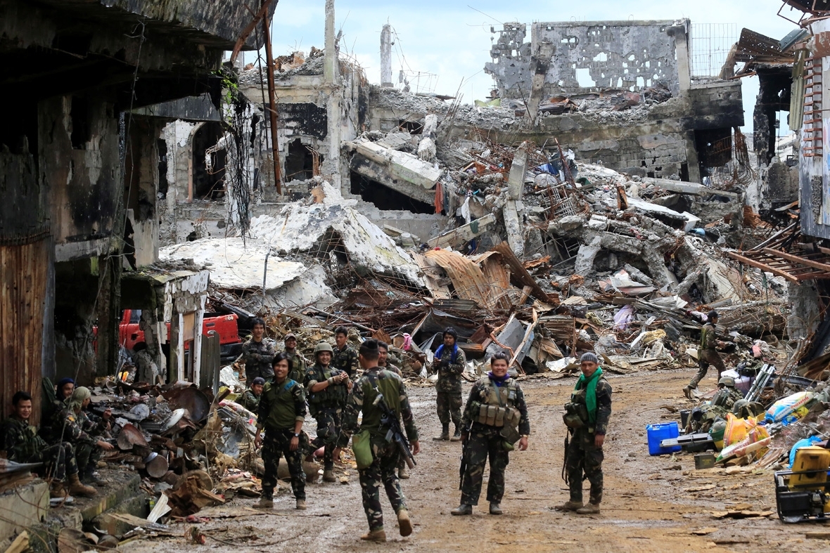Inside Marawi: New photos of shattered city reveal ...
