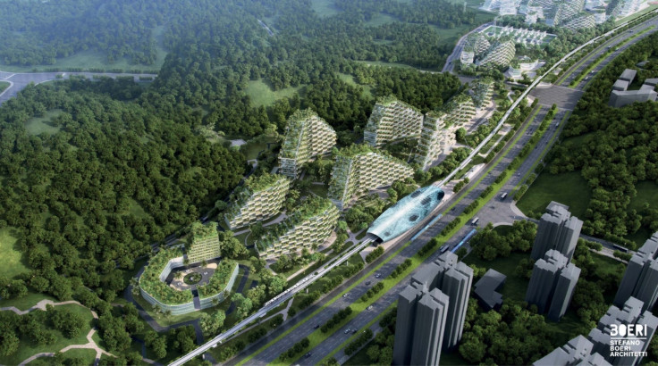 Forest city concept