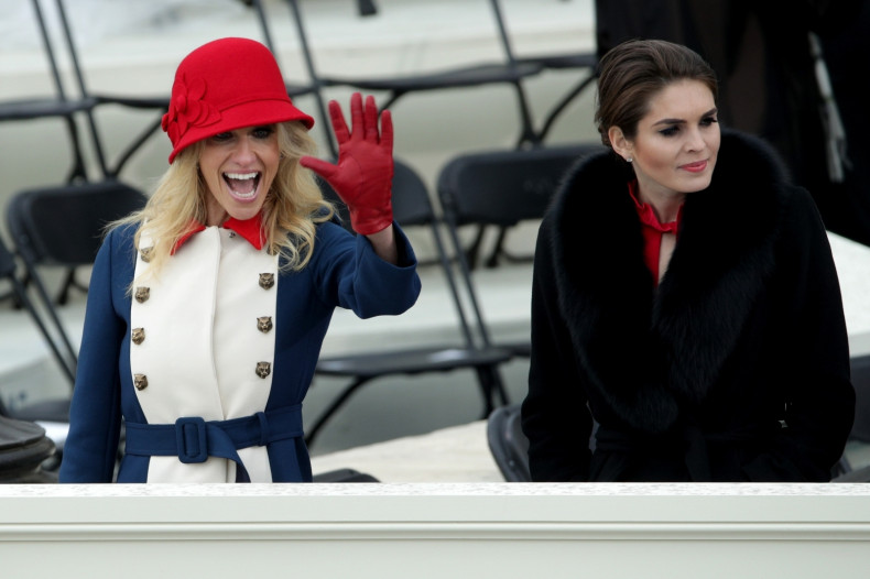 Kellyanne Conway pictured at the Trump inauguration