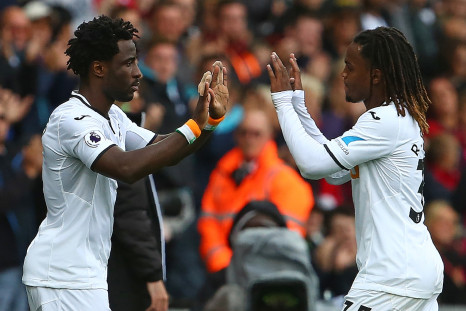 Wilfried Bony and Renato Sanches
