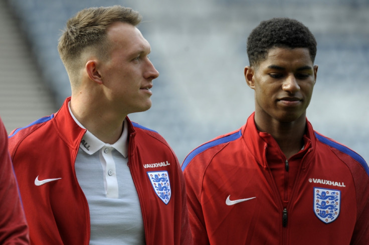 Phil Jones and Marcus Rashford